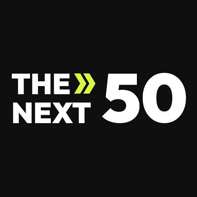logo for The Next 50